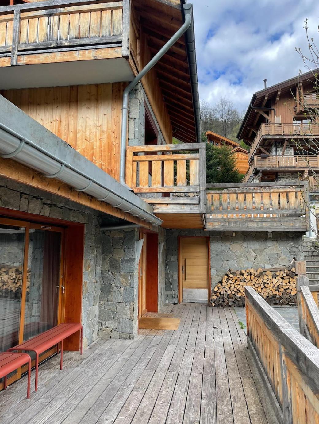 Impala Lodge - Chalet Somptueux Les Allues 外观 照片